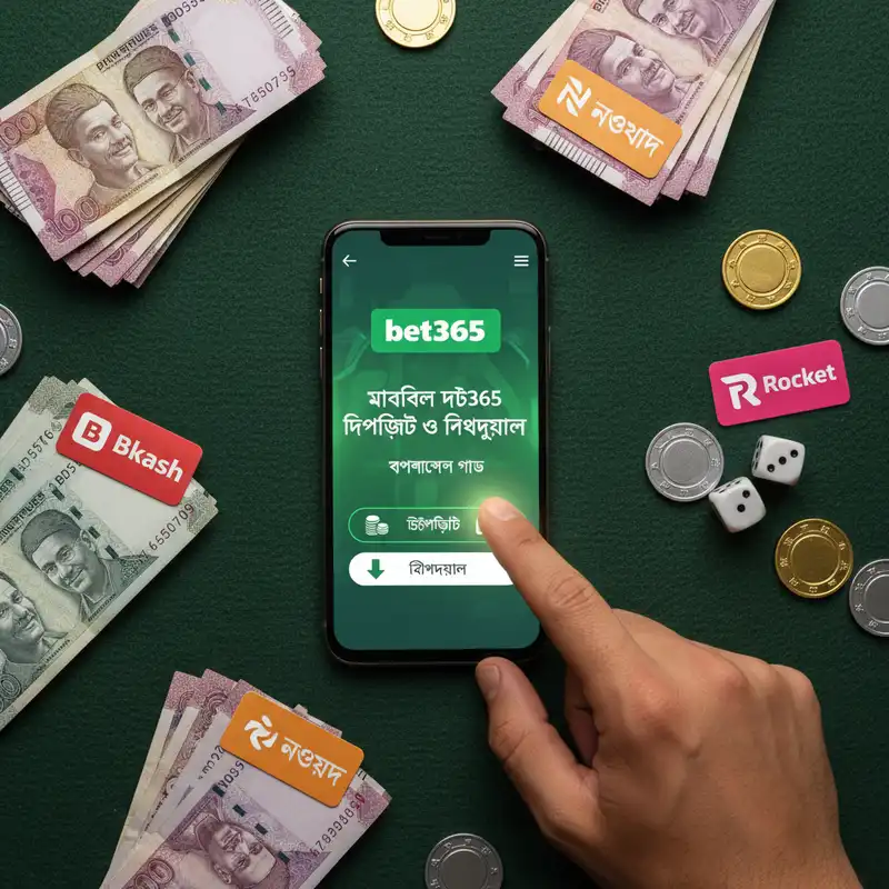 Mobile Bet365 পেমেন্ট এবং লেনদেন পদ্ধতি বাংলাদেশ